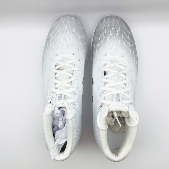 Under Armour Mens Spotlight Fran RM 4.0 Football Cleats US 10M EU 44 White EUC main image 4